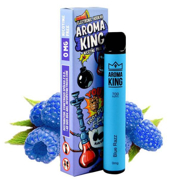 AROMA KING DES. BLUE RAZZ BULL 0MG 1X5