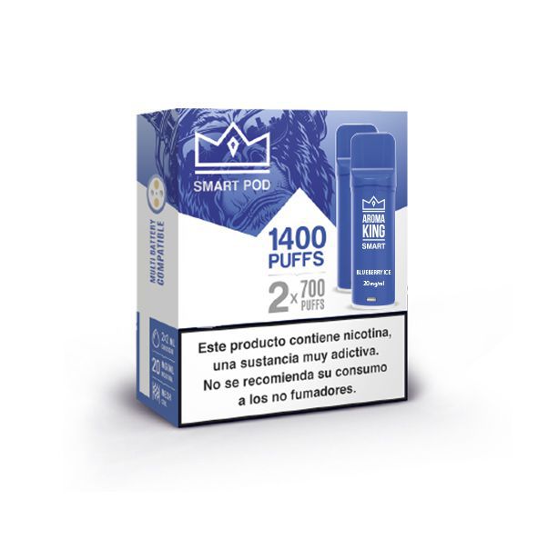 PODS AROMA KING SMART BLUEBERRY ICE 1X10