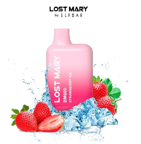 LOST MARY 600 STRAWBERRY ICE 20MG VENDING 1X10