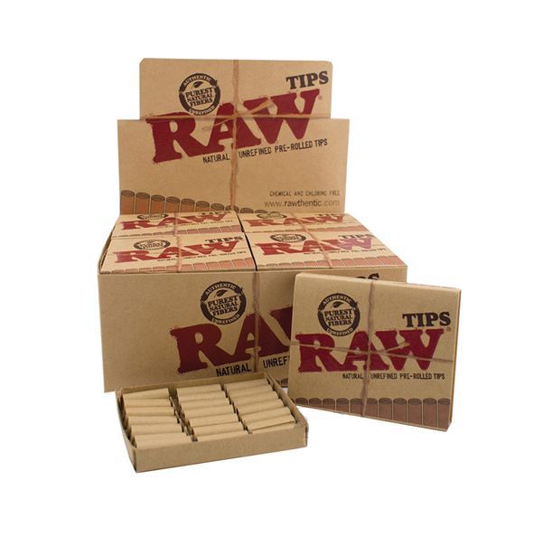 RAW TIPS PREROLLED 1X20