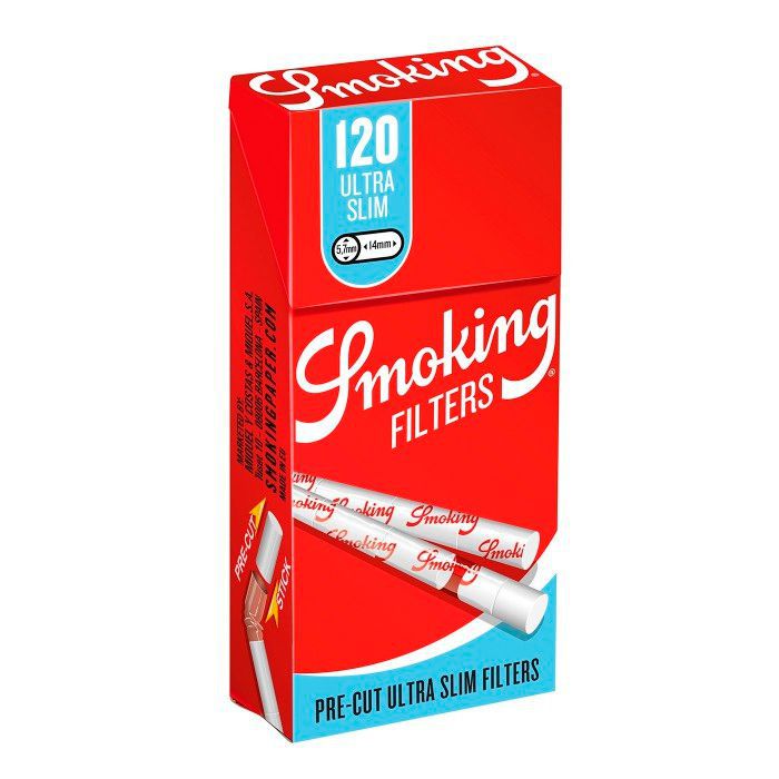 SMOKING FILTROS PRECUT ULTRA SLIM 1X20