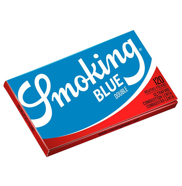 SMOKING BLUE DOBLE 1X25