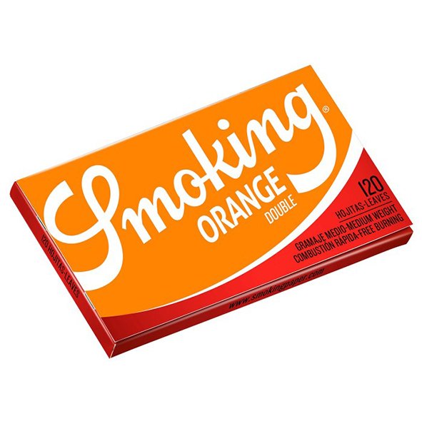 SMOKING ORANGE DOBLE 1X25