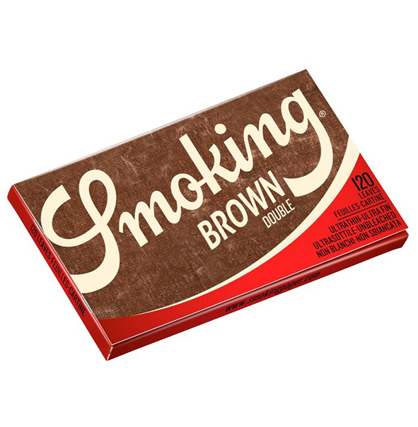 SMOKING BROWN DOBLE 1X25