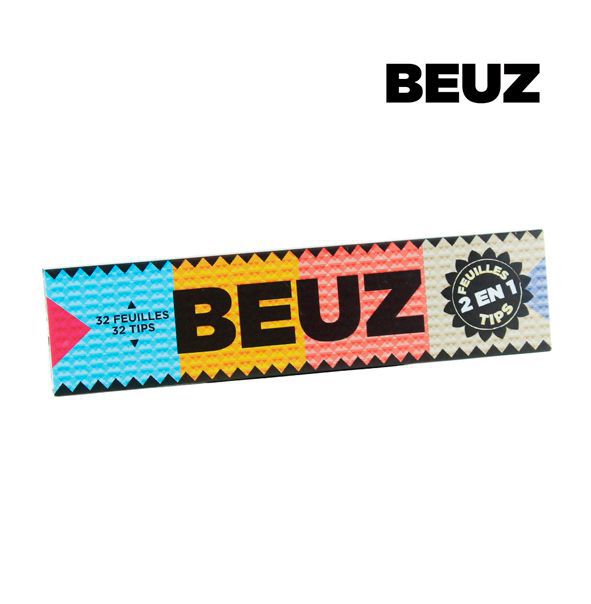 BEUZ CLASSIC KING SIZE SLIM + TIPS 1X24