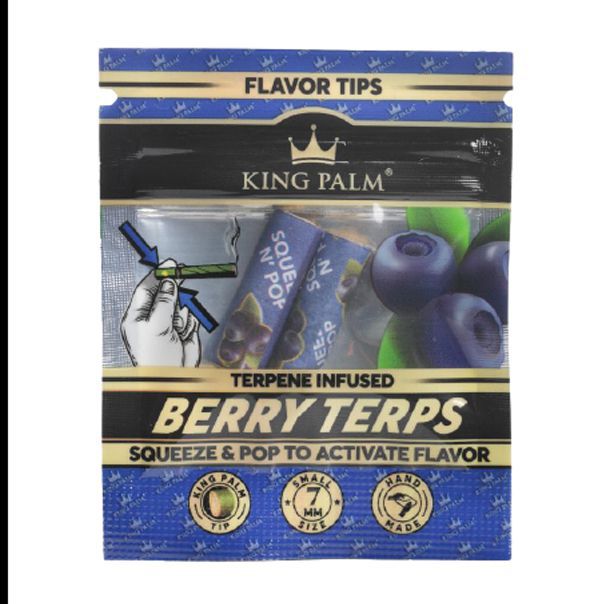 FILTROS KING PALM BERRY TERPS 7MM 1X50