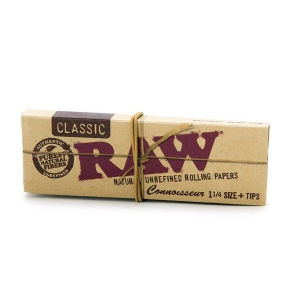 RAW CONNOISSEUR 1.1/4 +TIPS 1X24