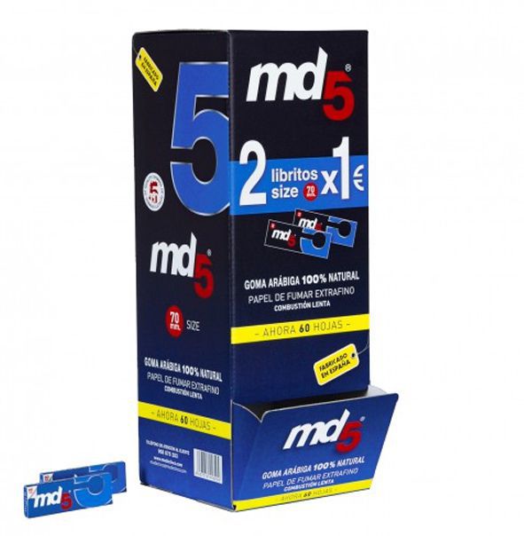 EXPOSITOR PAPEL BLUE MD5 70MM 3X1€ (1X200)