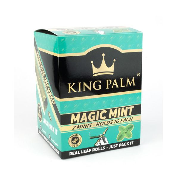 KING PALM MAGIC MINT- 2 MINI ROLLOS 2X20