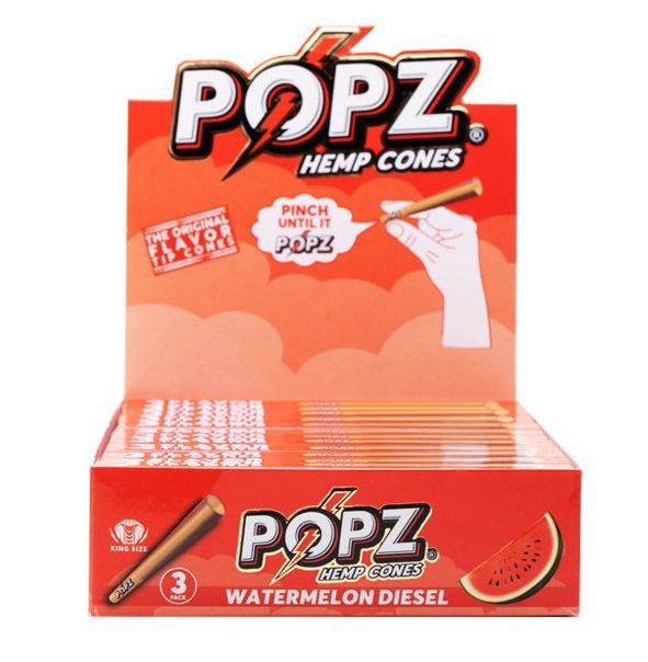 POPZ CONE WATERMELON DIESEL 3X12