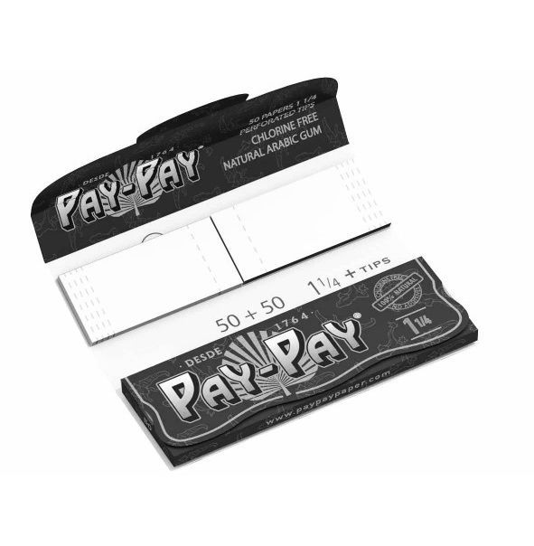 PAPEL PAY-PAY PREMIUM 1.1/4 + TIPS 1X24