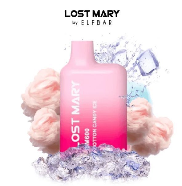 LOST MARY 600 COTTON CANDY 20MG VENDING 1X10