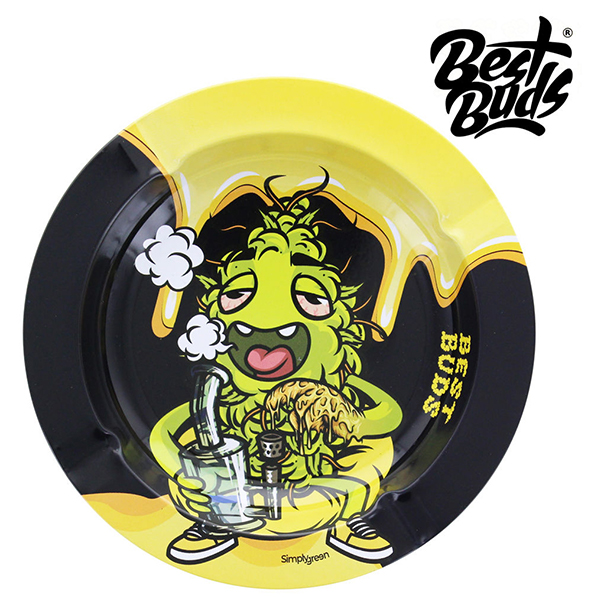 CENICERO METALICO BEST BUDS DAB-ALL-DAY